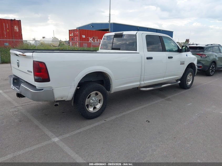 2013 Ram 2500 VIN 3C6TR5JT2DG547689 IAAI salvage auction — HAIL, Salvage (Nebraska), sold $1,950 on 2026-09-28 (photo 4)