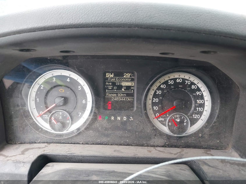 2013 Ram 2500 VIN 3C6TR5JT2DG547689 IAAI salvage auction — HAIL, Salvage (Nebraska), sold $1,950 on 2026-09-28 (photo 7)
