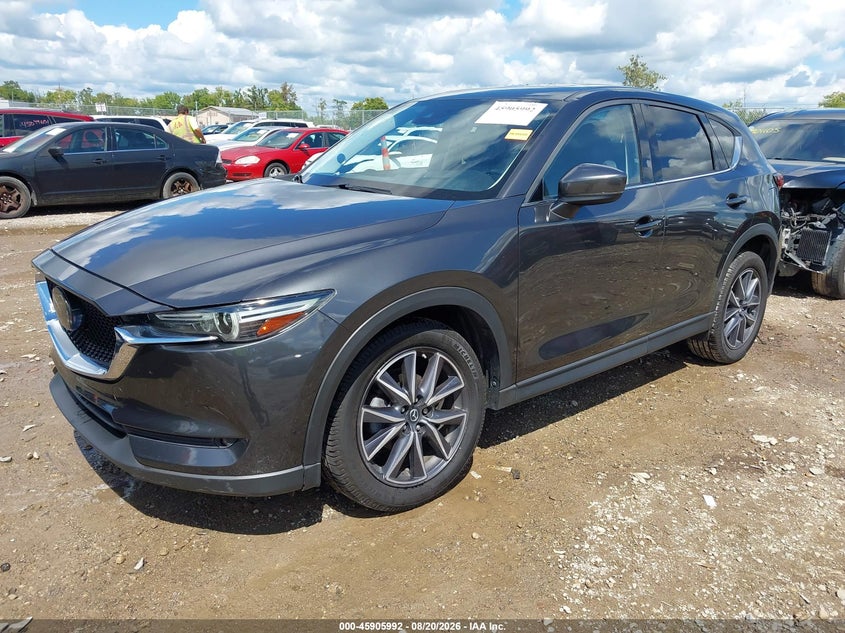 2018 Mazda Cx-5 VIN JM3KFBDM2J1404498 IAAI salvage auction — SIDE, Wait Title, sold $6,100 on 2026-09-06 (photo 2)
