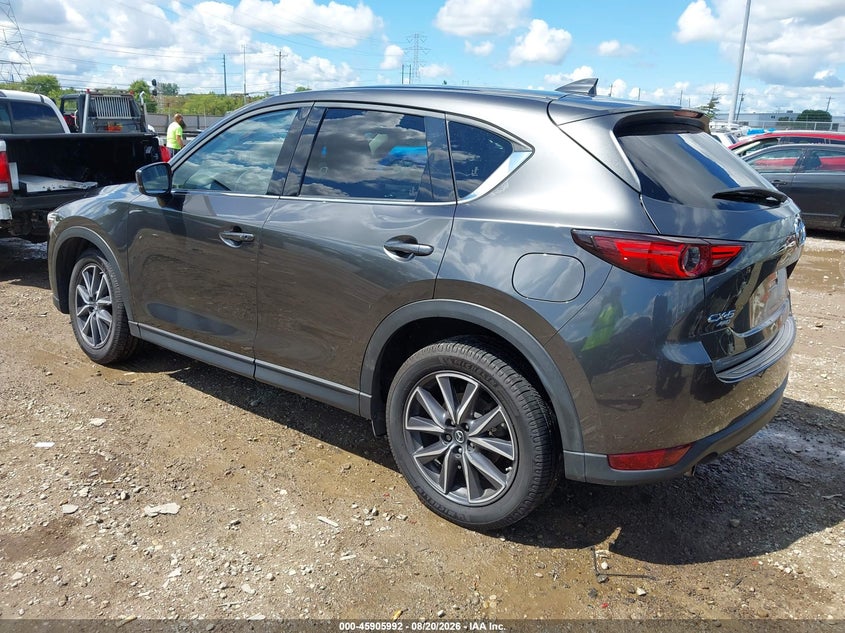 2018 Mazda Cx-5 VIN JM3KFBDM2J1404498 IAAI salvage auction — SIDE, Wait Title, sold $6,100 on 2026-09-06 (photo 3)