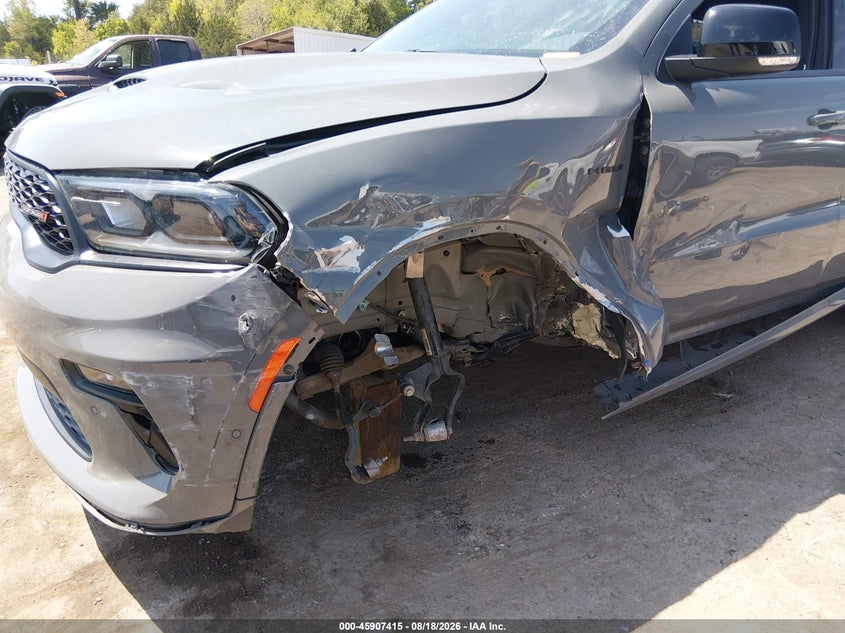 2023 Dodge Durango VIN 1C4SDJCT7PC676401 IAAI salvage auction — LEFT FRONT, Wait Title, sold $8,100 on 2026-10-14 (photo 6)