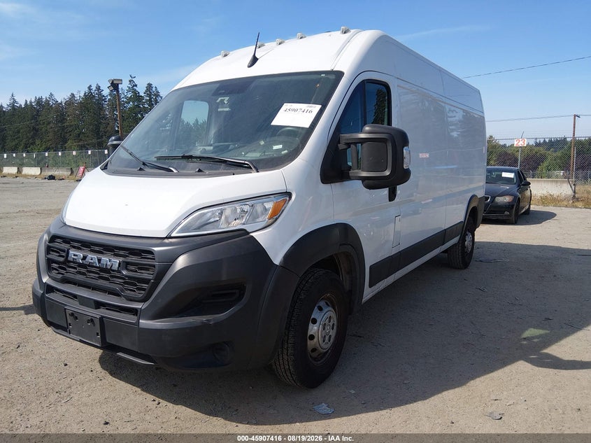 2023 Ram Promaster city VIN 3C6LRVDG0PE545423 IAAI salvage auction — SIDE, Salvage Title, sold $15,600 on 2026-08-22 (photo 2)