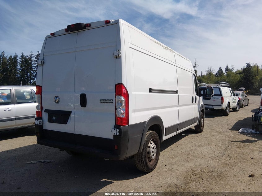2023 Ram Promaster city VIN 3C6LRVDG0PE545423 IAAI salvage auction — SIDE, Salvage Title, sold $15,600 on 2026-08-22 (photo 4)