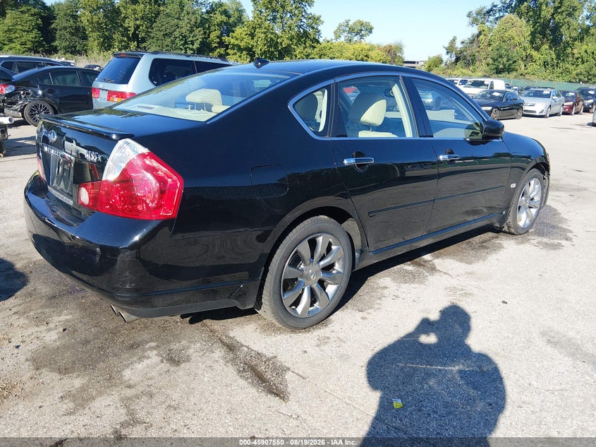 2007 Infiniti M35 VIN JNKAY01FX7M452538 IAAI salvage auction — FRONT END, Clear (Virginia), sold $575 on 2026-09-03 (photo 4)