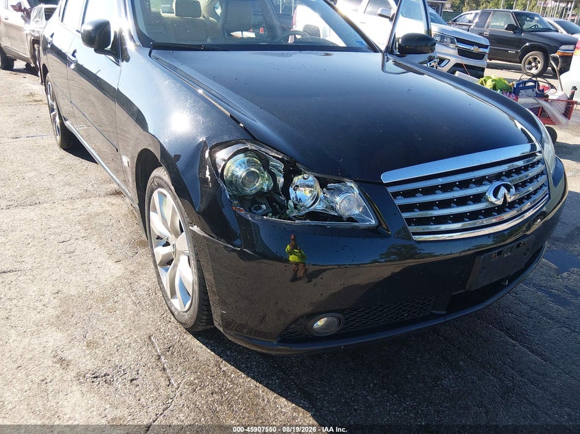 2007 Infiniti M35 VIN JNKAY01FX7M452538 IAAI salvage auction — FRONT END, Clear (Virginia), sold $575 on 2026-09-03 (photo 6)