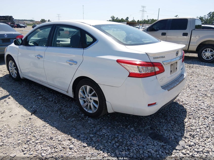 2013 Nissan Sentra VIN 3N1AB7AP4DL676241 IAAI salvage auction — NORMAL WEAR, Clear (Georgia), sold $550 on 2026-09-10 (photo 3)