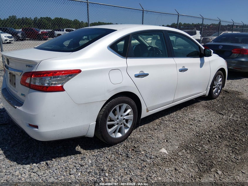 2013 Nissan Sentra VIN 3N1AB7AP4DL676241 IAAI salvage auction — NORMAL WEAR, Clear (Georgia), sold $550 on 2026-09-10 (photo 4)