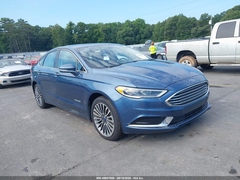 2018 Ford Fusion VIN 3FA6P0LU6JR287176 IAAI salvage auction — TRANSMISSION, Clear (Georgia), sold $3,200 on 2026-08-22 (photo 1)