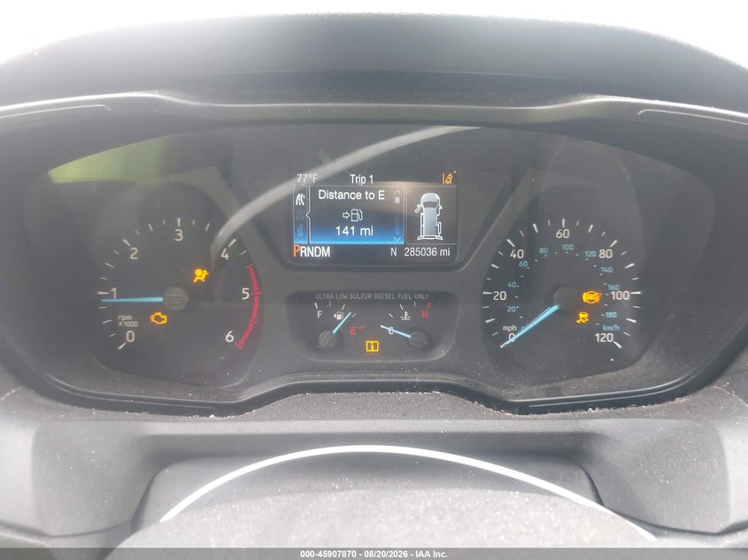 2018 Ford Transit VIN 1FTBF4XV0JKA91874 IAAI salvage auction — FRONT END, Salvage - Greater Than 75% (Maryland), sold $275 on 2026-09-07 (photo 7)