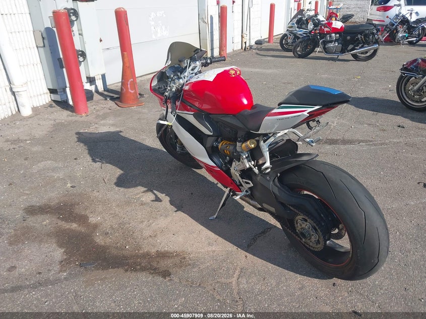 2012 Ducati Panigale VIN ZDM14BPW1CB001587 IAAI salvage auction — FRONT END, Mv-907A (New York), sold $3,650 on 2026-09-15 (photo 3)