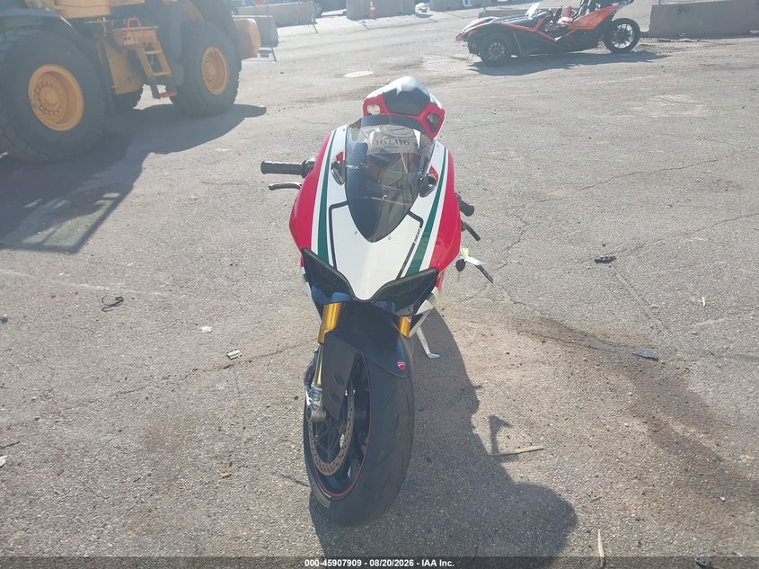 2012 Ducati Panigale VIN ZDM14BPW1CB001587 IAAI salvage auction — FRONT END, Mv-907A (New York), sold $3,650 on 2026-09-15 (photo 5)