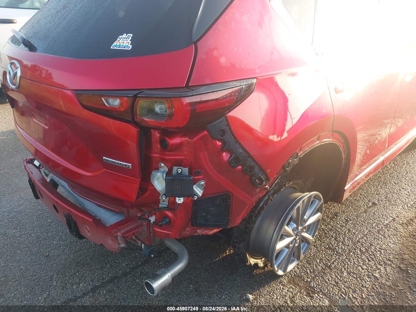 2025 Mazda Cx-5 VIN JM3KFBBL9S0620849 IAAI salvage auction — REAR END, Salvage (Louisiana), sold $9,450 on 2026-09-15 (photo 6)