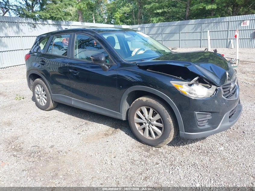 2016 Mazda Cx-5 VIN JM3KE4BY5G0727303 IAAI salvage auction — FRONT END, Wait Title, sold $1,450 on 2026-10-08 (photo 1)