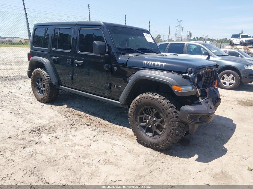 2024 Jeep Wrangler / VIN 1C4PJXDG2RW356794 — IAAI salvage auction photo
