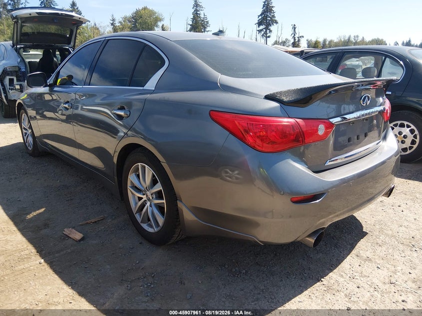 2016 Infiniti Q50 VIN JN1EV7AP0GM305533 IAAI salvage auction — NORMAL WEAR, Clear (Washington), sold $3,900 on 2026-09-23 (photo 3)