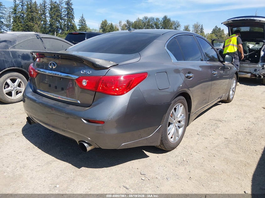 2016 Infiniti Q50 VIN JN1EV7AP0GM305533 IAAI salvage auction — NORMAL WEAR, Clear (Washington), sold $3,900 on 2026-09-23 (photo 4)