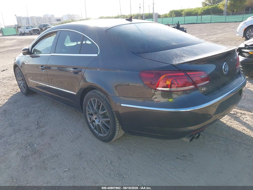 2014 Volkswagen Passat cc VIN WVWBN7AN5EE505295 IAAI salvage auction — NORMAL WEAR, Original (Texas), sold $350 on 2026-08-24 (photo 3)