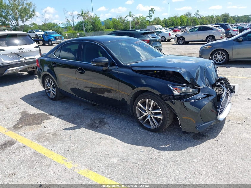 2020 Lexus Is VIN JTHAA1D25L5107215 IAAI salvage auction — FRONT END, Salvage Title, sold $2,600 on 2026-10-15 (photo 1)