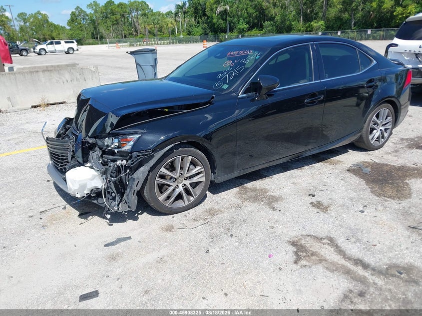 2020 Lexus Is VIN JTHAA1D25L5107215 IAAI salvage auction — FRONT END, Salvage Title, sold $2,600 on 2026-10-15 (photo 2)