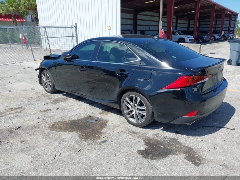 2020 Lexus Is VIN JTHAA1D25L5107215 IAAI salvage auction — FRONT END, Salvage Title, sold $2,600 on 2026-10-15 (photo 3)