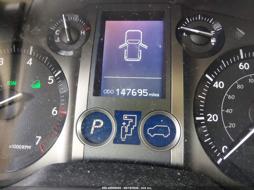 2016 Lexus Gx VIN JTJBM7FX5G5129985 IAAI salvage auction — FRONT & REAR, Wait Title, sold $11,250 on 2026-09-01 (photo 7)