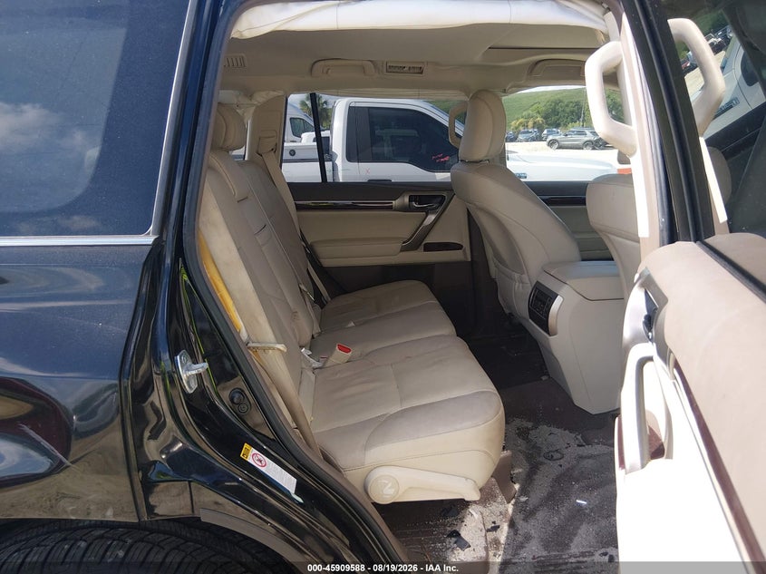 2016 Lexus Gx VIN JTJBM7FX5G5129985 IAAI salvage auction — FRONT & REAR, Wait Title, sold $11,250 on 2026-09-01 (photo 8)