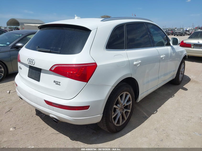 2012 Audi Q5 VIN WA1LFAFP7CA058167 IAAI salvage auction — FRONT END, Original (Texas), sold $0 on 2026-10-06 (photo 4)