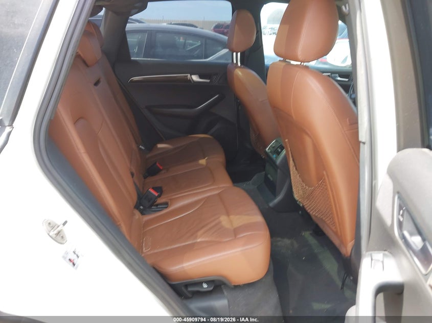 2012 Audi Q5 VIN WA1LFAFP7CA058167 IAAI salvage auction — FRONT END, Original (Texas), sold $0 on 2026-10-06 (photo 8)
