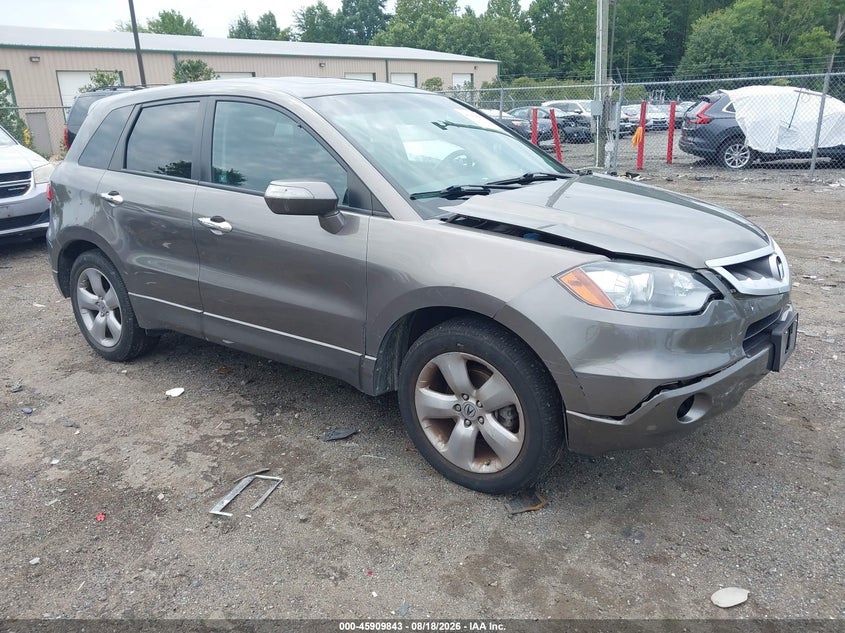 2007 Acura Rdx VIN 5J8TB18517A012581 IAAI salvage auction — FRONT END, Clear, sold $600 on 2026-10-03 (photo 1)