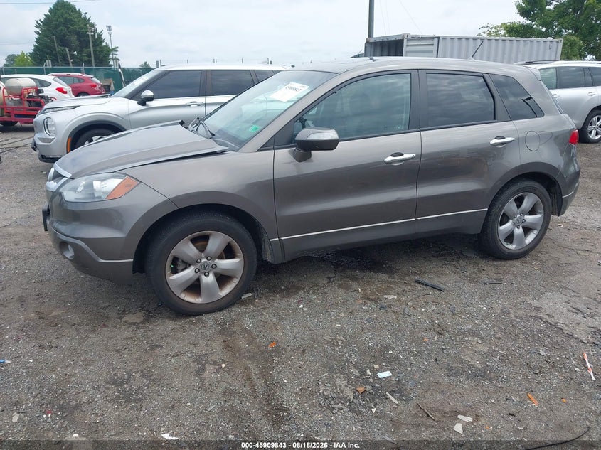 2007 Acura Rdx VIN 5J8TB18517A012581 IAAI salvage auction — FRONT END, Clear, sold $600 on 2026-10-03 (photo 2)