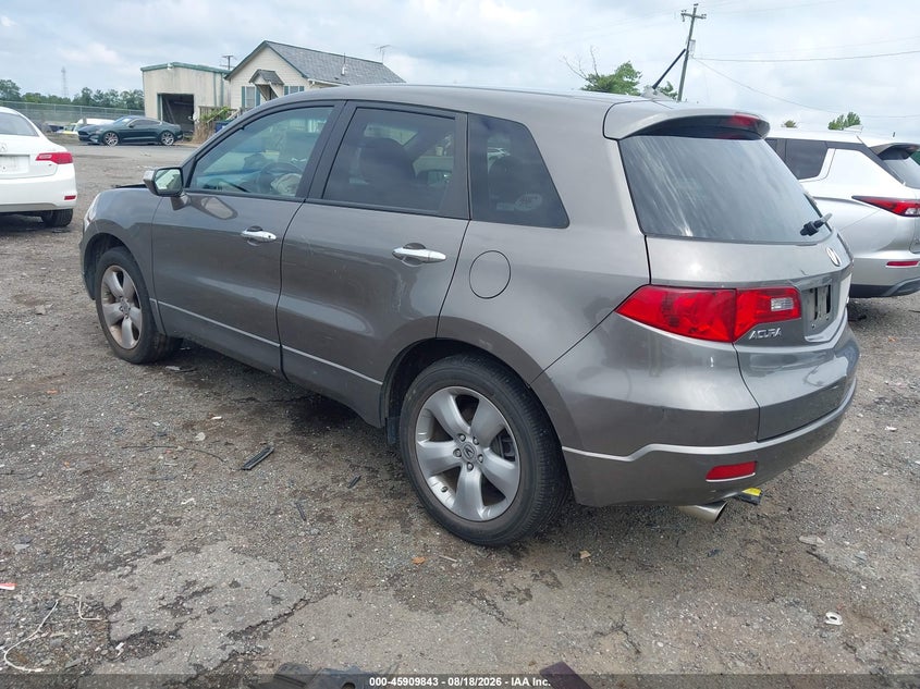 2007 Acura Rdx VIN 5J8TB18517A012581 IAAI salvage auction — FRONT END, Clear, sold $600 on 2026-10-03 (photo 3)
