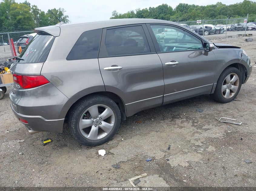 2007 Acura Rdx VIN 5J8TB18517A012581 IAAI salvage auction — FRONT END, Clear, sold $600 on 2026-10-03 (photo 4)