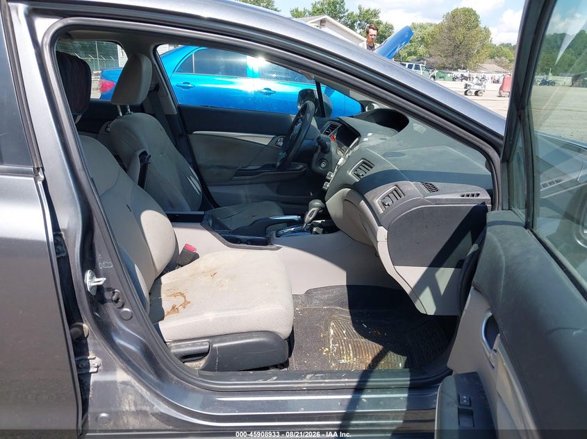2013 Honda Civic VIN 19XFB2F86DE037287 IAAI salvage auction — NORMAL WEAR, Original (Ohio), sold $525 on 2026-09-01 (photo 5)