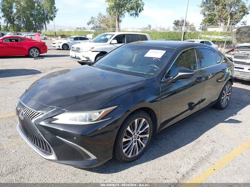 2019 Lexus ES VIN 58AB21B15KU002423 IAAI salvage auction — REAR END, Salvage Title, sold $10,075 on 2026-09-22 (photo 2)