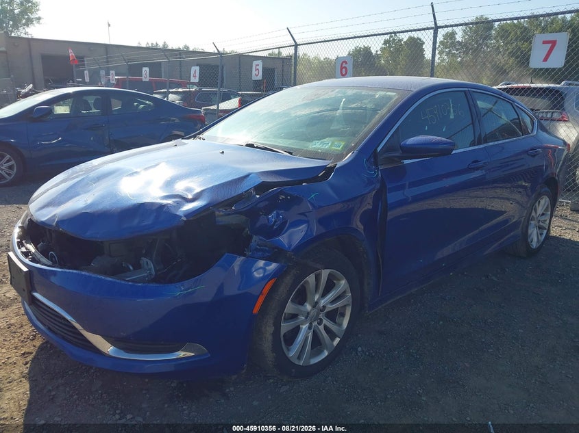 2016 Chrysler 200 VIN 1C3CCCAB2GN153521 IAAI salvage auction — FRONT END, Mv-907A (New York), sold $650 on 2026-09-06 (photo 2)