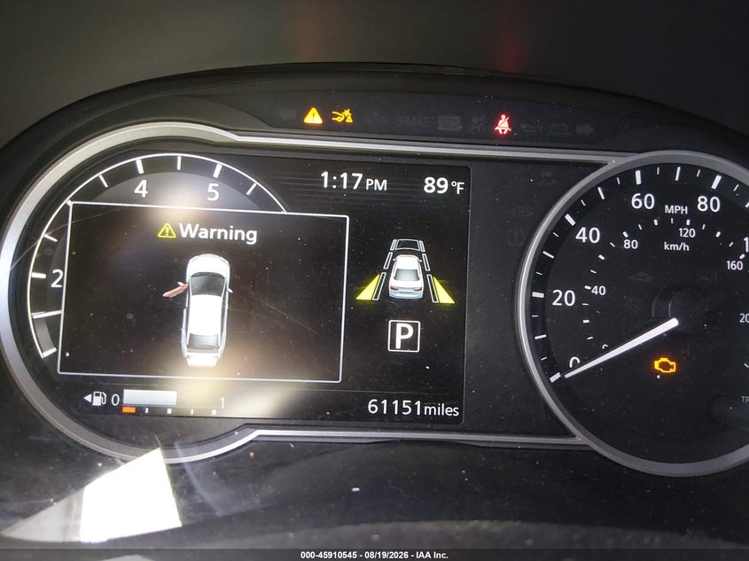 2020 Nissan Versa VIN 3N1CN8EV1LL913894 IAAI salvage auction — REAR END, Salvage Title, sold $3,150 on 2026-09-11 (photo 7)