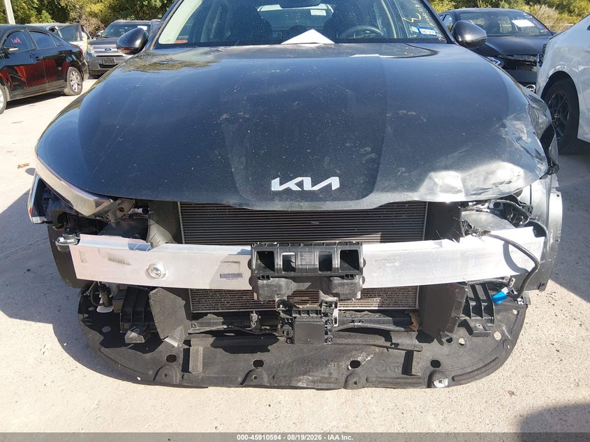 2026 Kia K5 VIN KNAG24J72T5427325 IAAI salvage auction — FRONT END, Enterprise Vehicles Clear Only (Texas), sold $16,425 on 2026-08-24 (photo 6)
