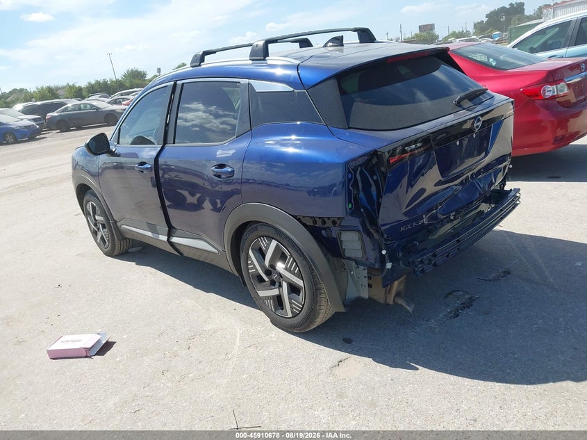 2026 Nissan Kicks VIN 3N8AP6CEXTL387064 IAAI salvage auction — REAR END, Wait Title, sold $7,600 on 2026-10-04 (photo 3)