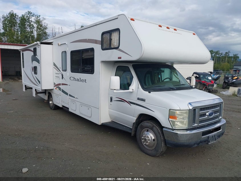 2008 Ford Econoline VIN 1FDXE45SX8DB00706 — IAAI salvage auction photo