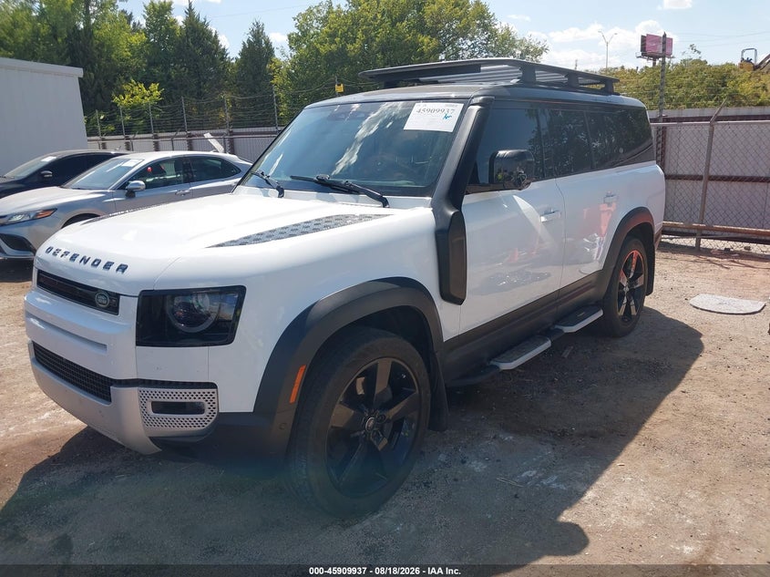 2023 Land rover Defender VIN SALEPFEU8P2232398 IAAI salvage auction — HAIL, Salvage Title, sold $35,800 on 2026-10-14 (photo 2)