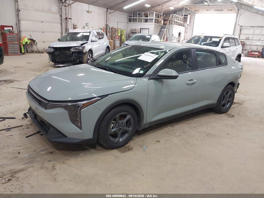 2025 Kia K4 VIN 3KPFT4DE5SE225149 IAAI salvage auction — LEFT REAR, Wait Title, sold $7,850 on 2026-10-08 (photo 2)