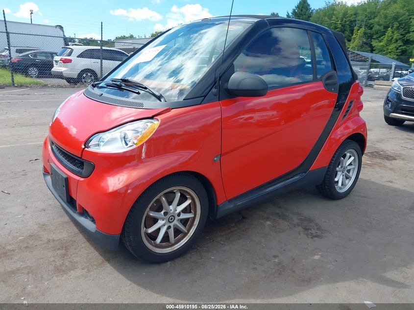 2008 Smart Fortwo VIN WMEEK31X68K095887 IAAI salvage auction — NORMAL WEAR, Clear (Connecticut), sold $1,350 on 2026-09-02 (photo 2)