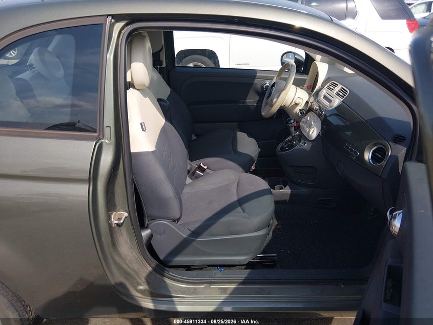 2012 Fiat 500 VIN 3C3CFFAR0CT381274 IAAI salvage auction — NORMAL WEAR, Salvage (Tennessee), sold $375 on 2026-09-09 (photo 5)