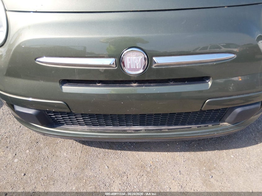 2012 Fiat 500 VIN 3C3CFFAR0CT381274 IAAI salvage auction — NORMAL WEAR, Salvage (Tennessee), sold $375 on 2026-09-09 (photo 6)