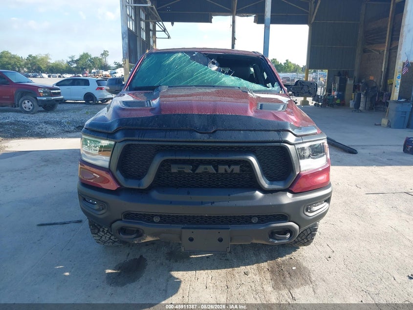 2024 Ram 1500 VIN 1C6SRFLTXRN191456 IAAI salvage auction — FRONT & REAR, Salvage Title, sold $13,750 on 2026-09-24 (photo 6)