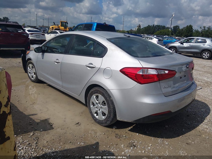 2016 Kia Forte VIN KNAFK4A65G5559746 IAAI salvage auction — FRONT END, Salvage (Ohio), sold $1,450 on 2026-09-12 (photo 3)