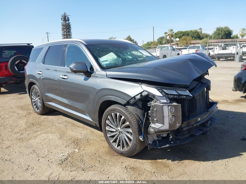 2023 Hyundai Palisade VIN KM8R74GE2PU563481 — IAAI salvage auction photo
