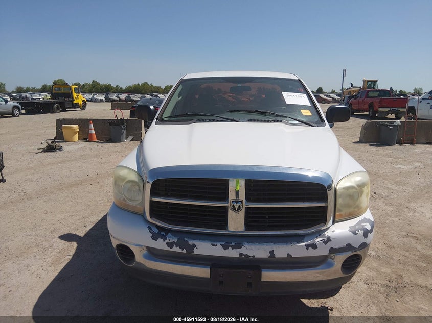 2006 Dodge Ram 1500 VIN 1D7HA18N96J247399 IAAI salvage auction — NORMAL WEAR, Original (Texas), sold $1,200 on 2026-08-29 (photo 6)
