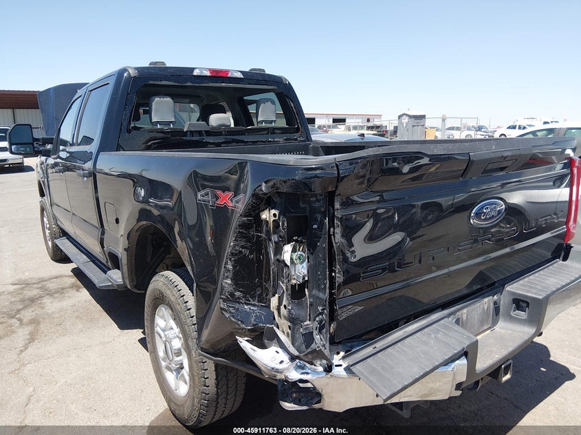 2025 Ford F250 VIN 1FT7W2BN9SEC53440 IAAI salvage auction — LEFT REAR, Enterprise Vehicles Clear Only (Texas), sold $16,300 on 2026-08-26 (photo 6)