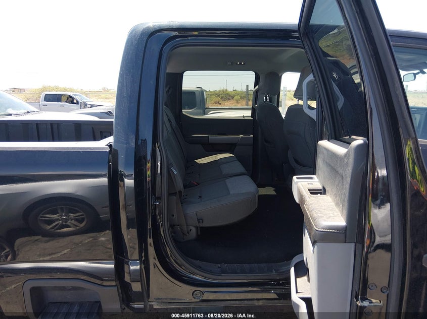 2025 Ford F250 VIN 1FT7W2BN9SEC53440 IAAI salvage auction — LEFT REAR, Enterprise Vehicles Clear Only (Texas), sold $16,300 on 2026-08-26 (photo 8)